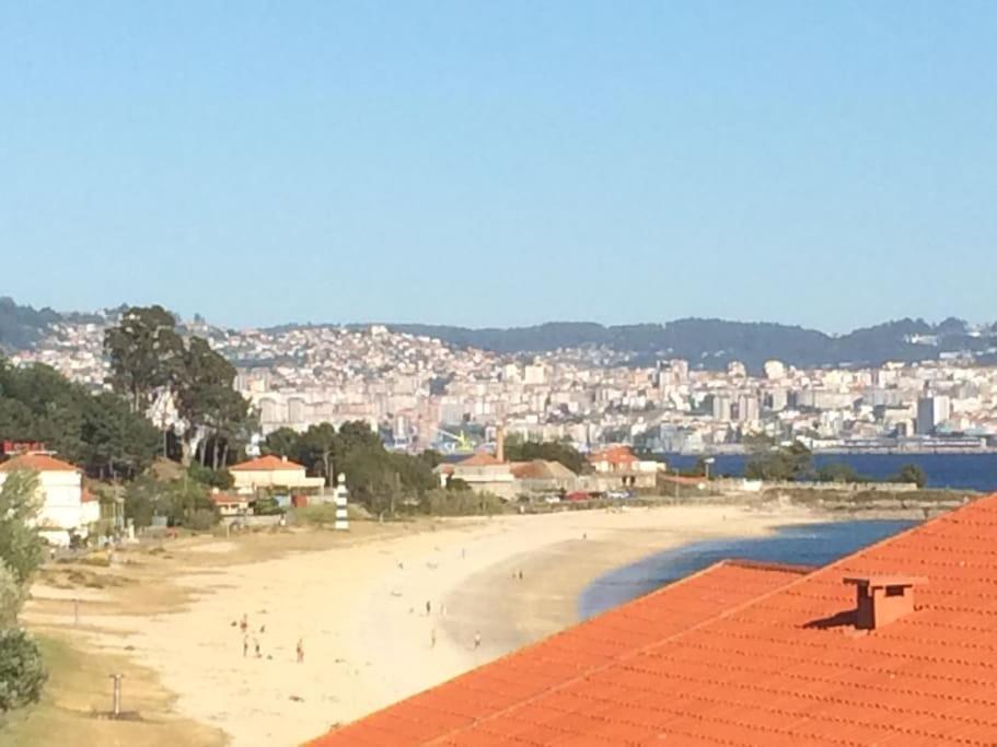 Ideal En Primeira Linea De Playa By Cabana Rentals Cangas do Morrazo Kültér fotó